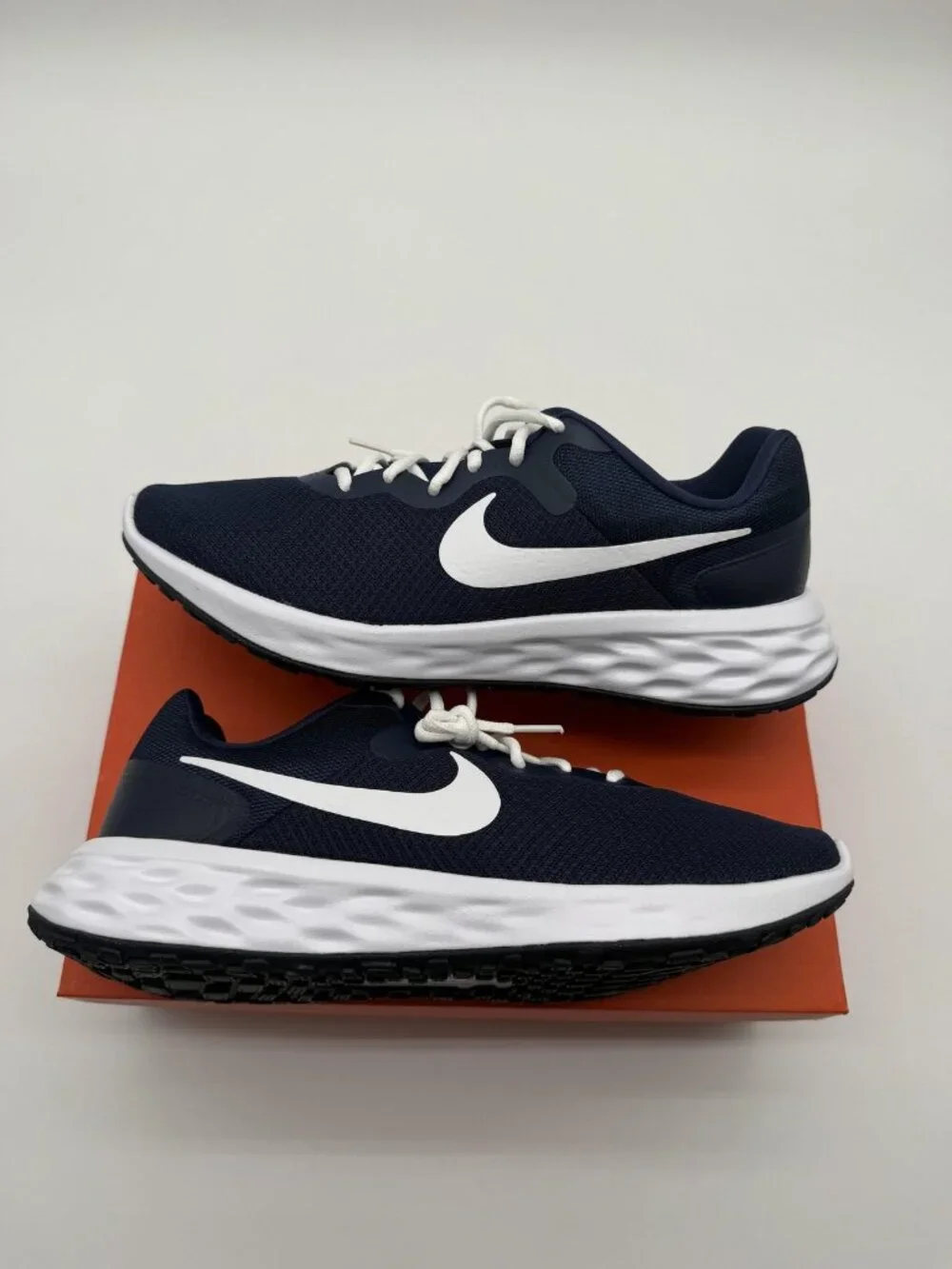 New Nike Revolution 6 NN Shoes Men's Size 11.5 Blue Navy Running DC3728 401